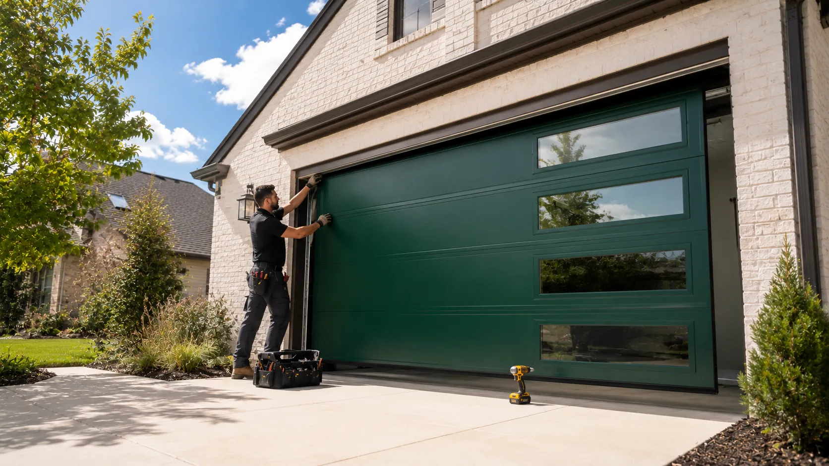 Tell us what’s wrong - Tracy garage door service