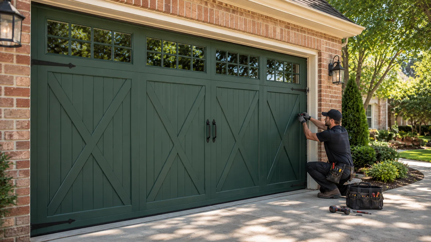 Tell us what’s wrong - Tracy garage door service