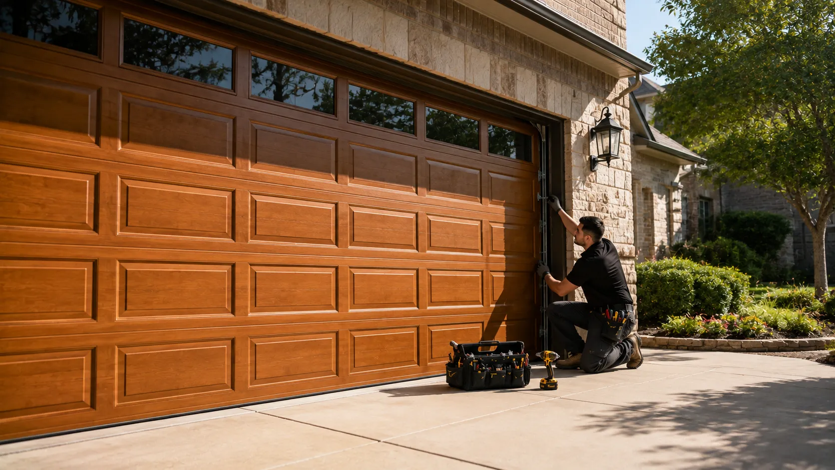 Tell us what’s wrong - Tracy garage door service