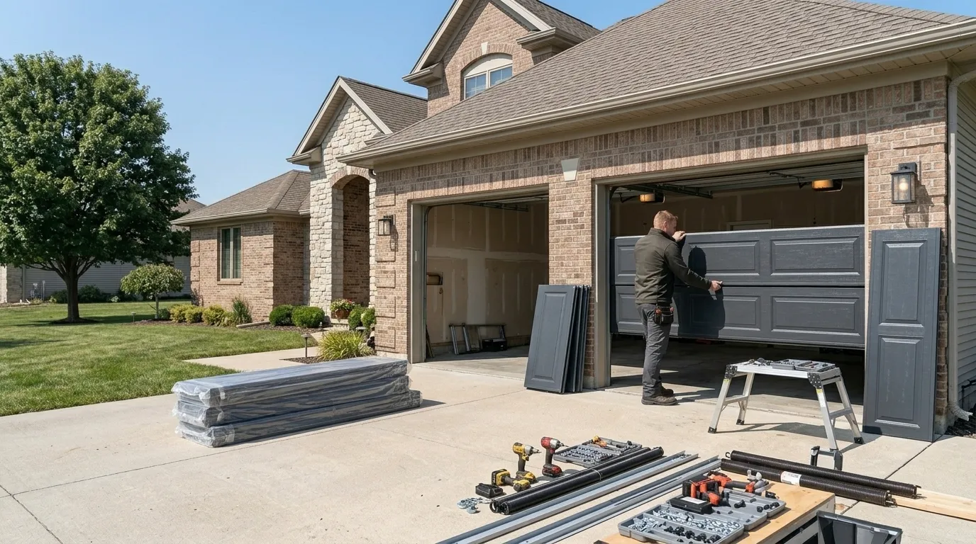Garage Door Installation in Tracy