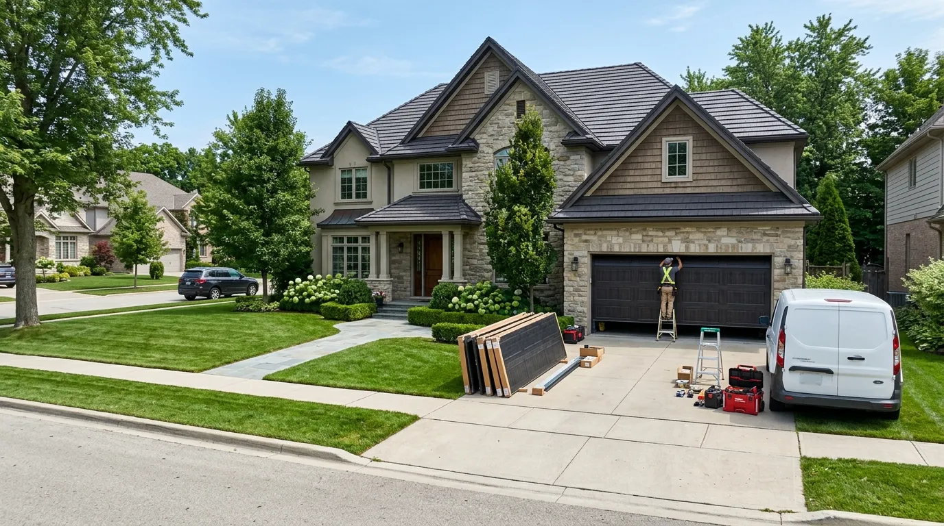 Garage Door Installation in Tracy