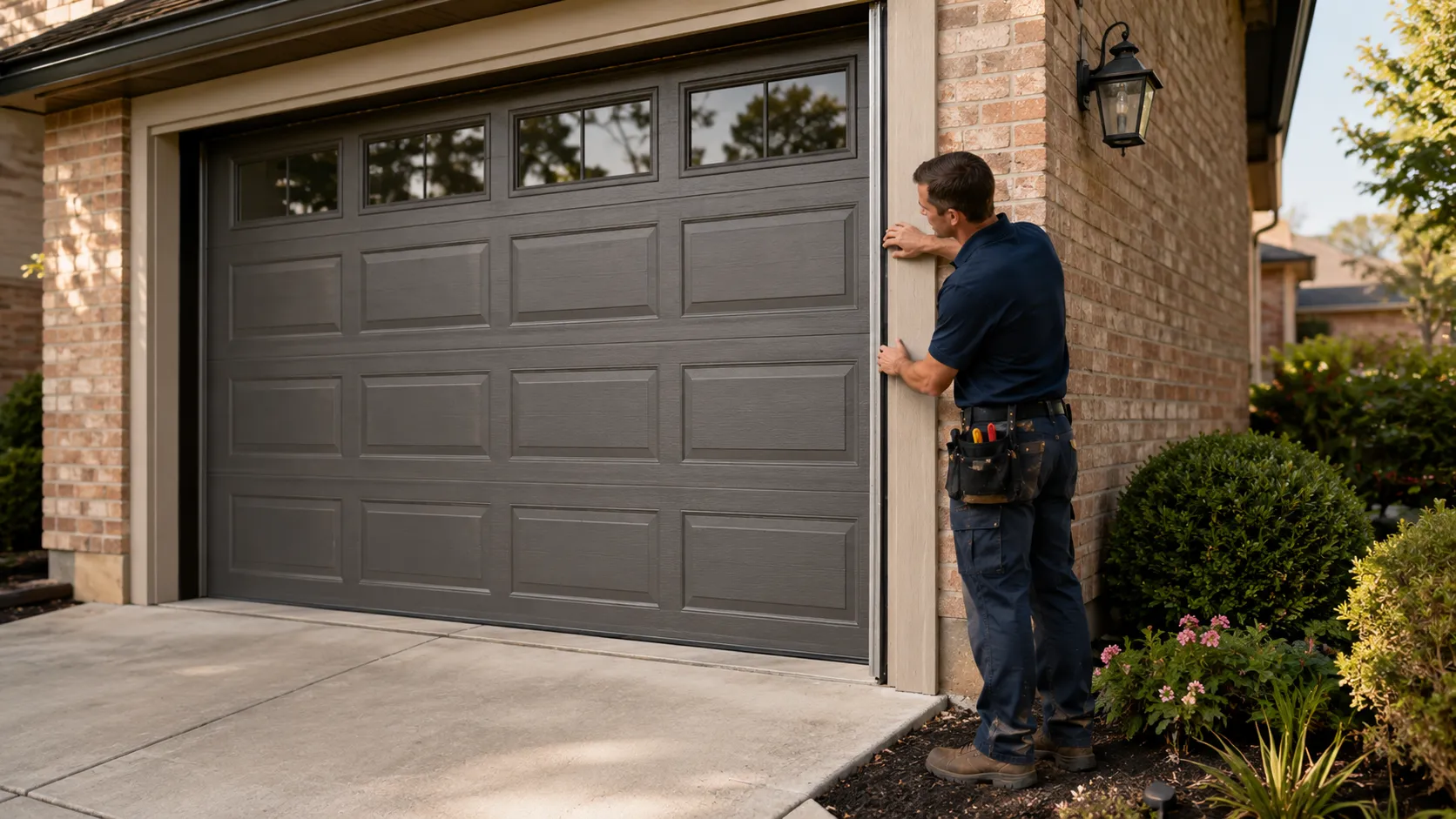 Clear, up-front plan - Tracy garage door service