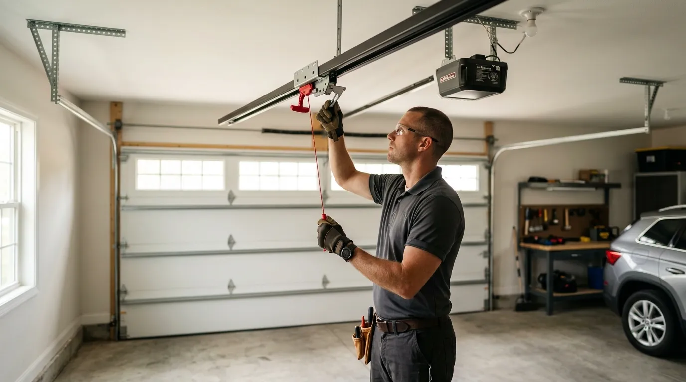 Repaired & tested - Tracy garage door service