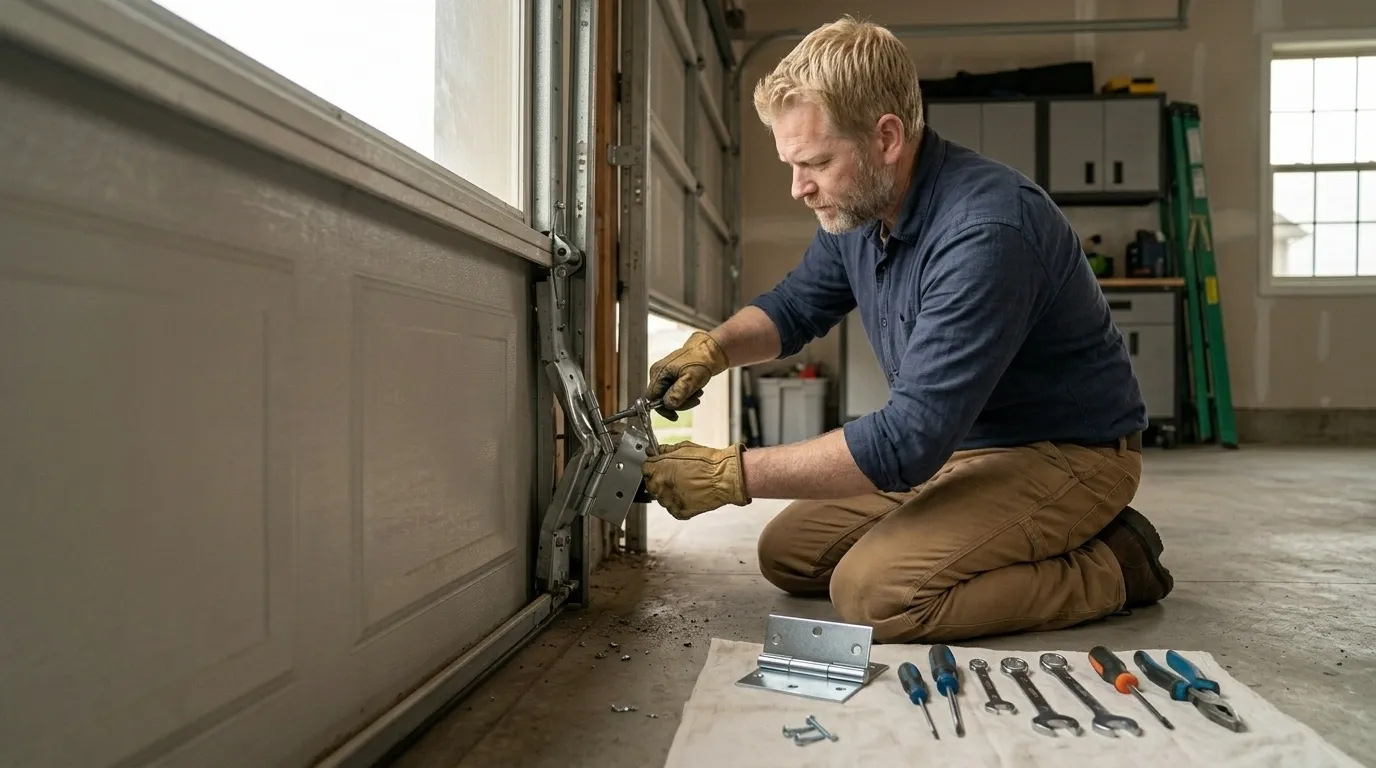 Repaired & tested - Tracy garage door service