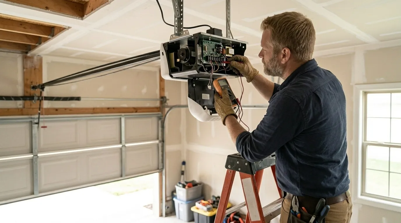 Repaired & tested - Tracy garage door service