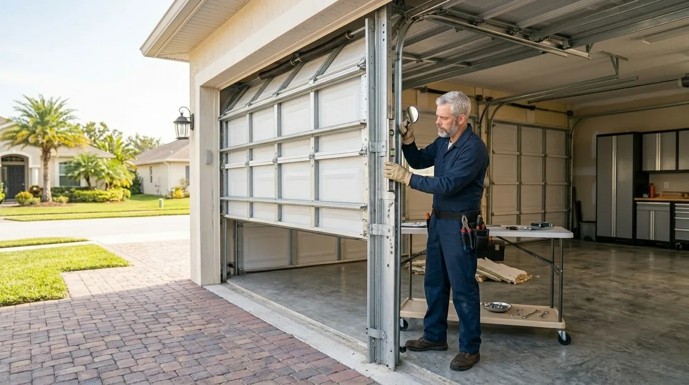 Repaired & tested - Tracy garage door service