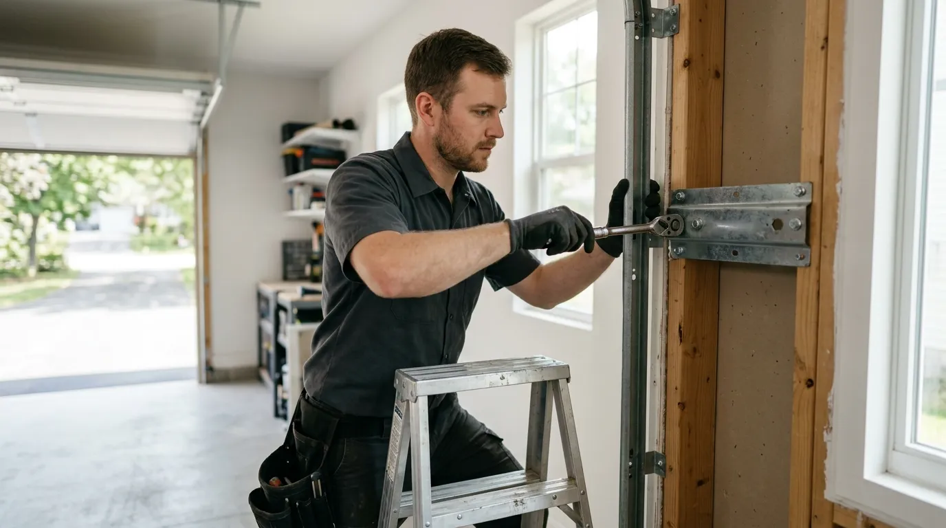 Repaired & tested - Tracy garage door service