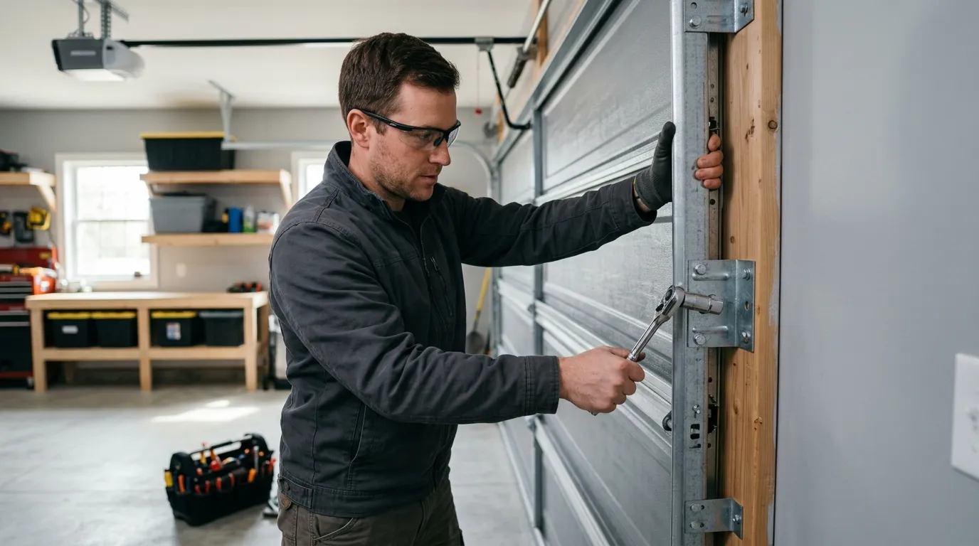 Repaired & tested - Tracy garage door service