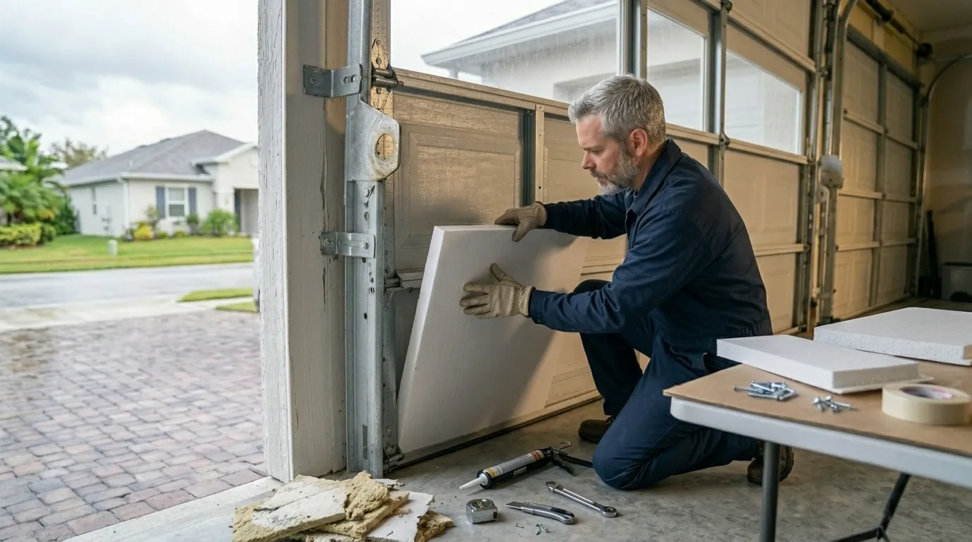 Repaired & tested - Tracy garage door service