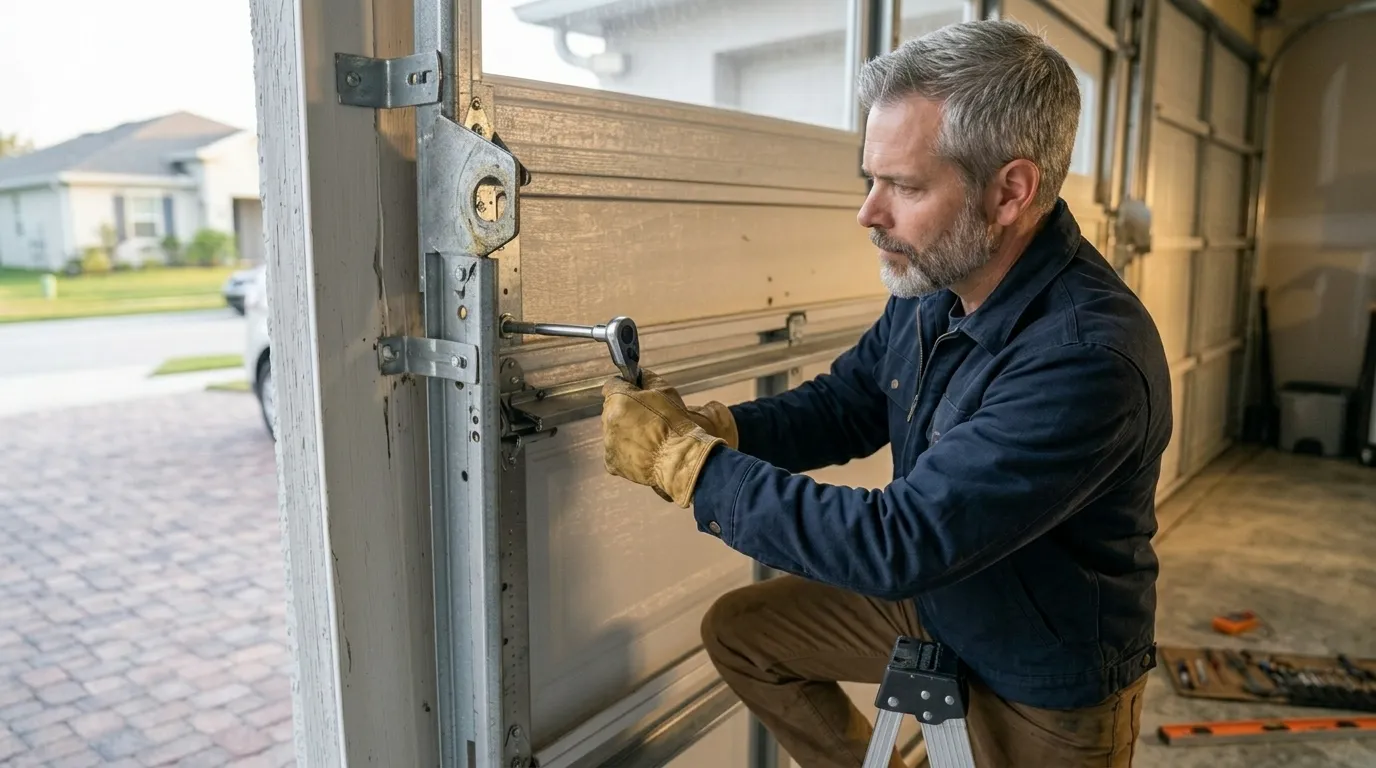 Repaired & tested - Tracy garage door service