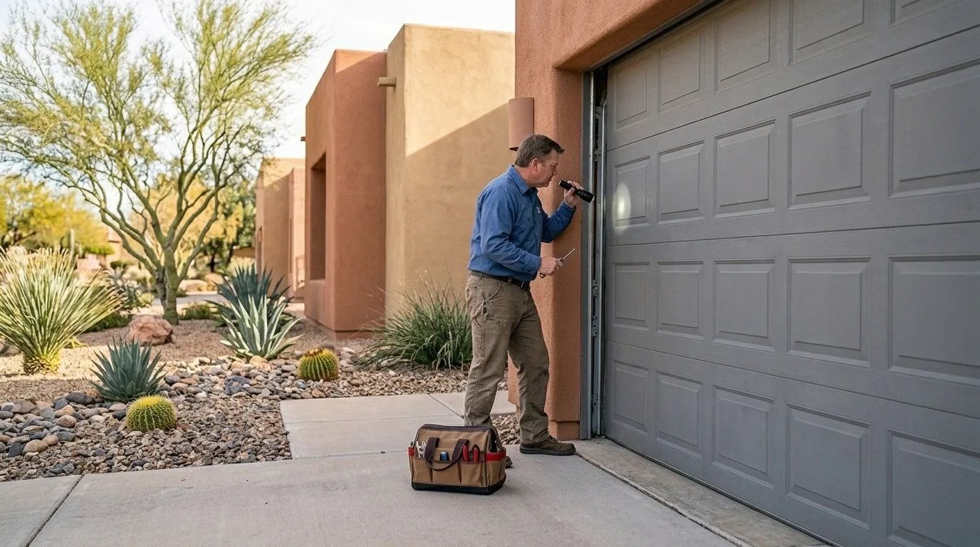 On-site diagnosis - Tracy garage door service