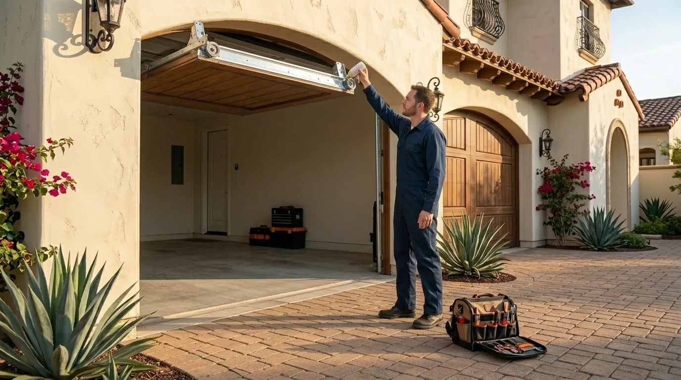 On-site diagnosis - Tracy garage door service
