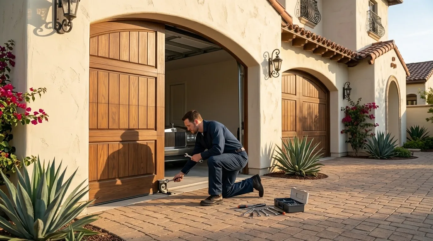 On-site diagnosis - Tracy garage door service