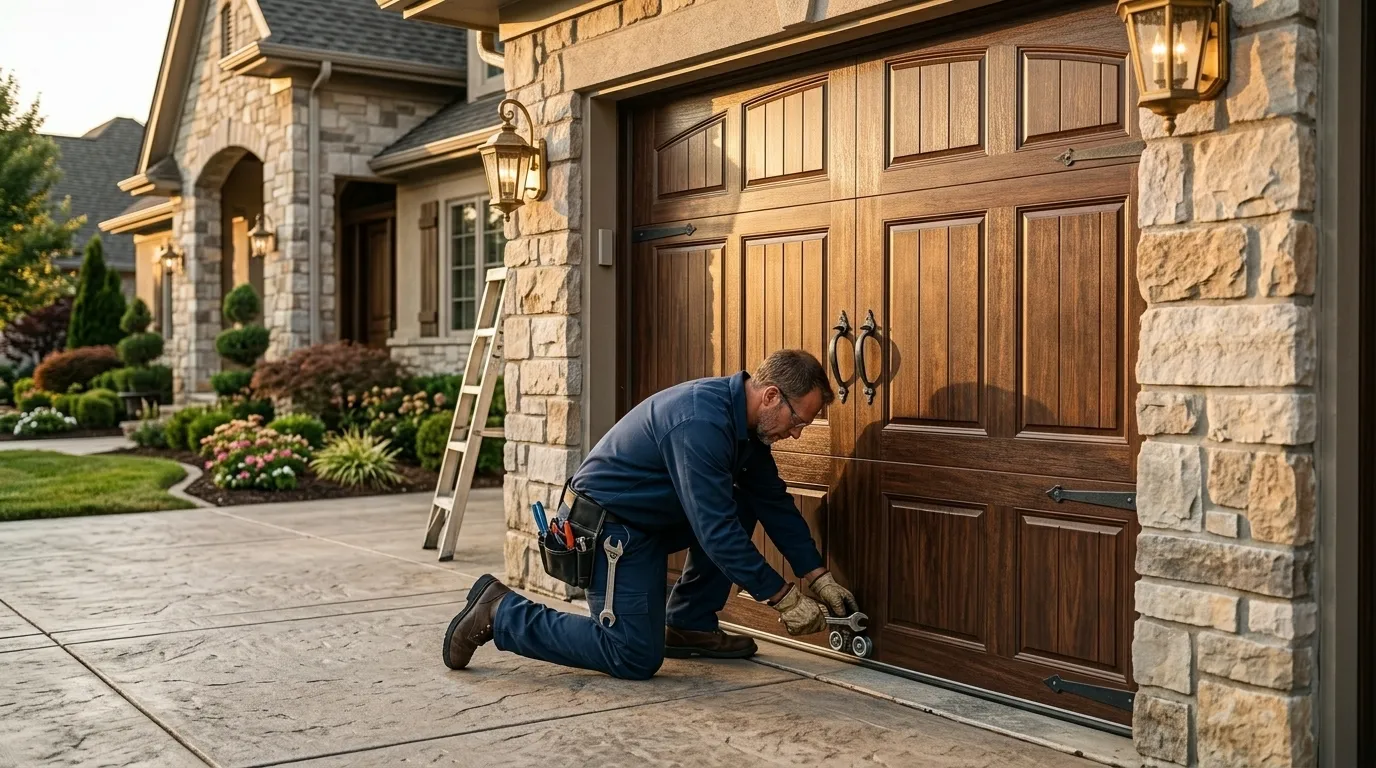 On-site diagnosis - Tracy garage door service