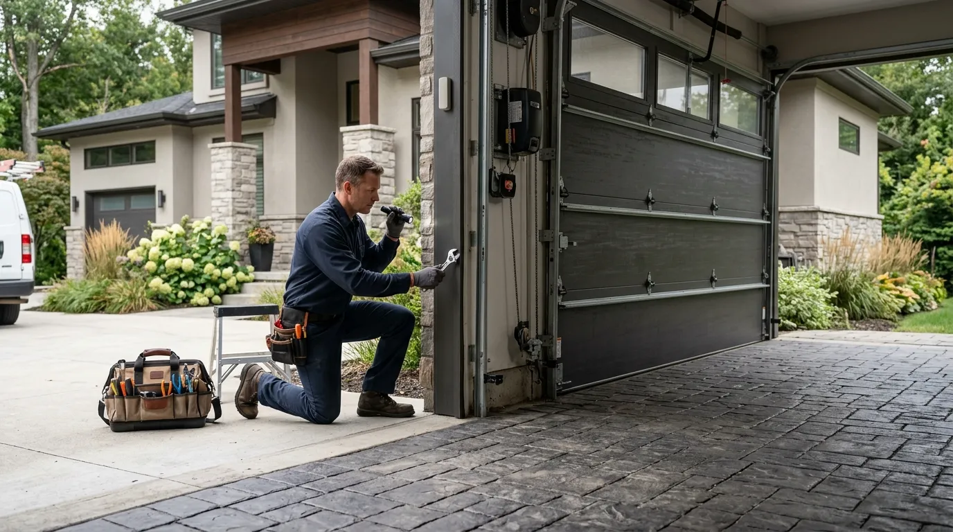 On-site diagnosis - Tracy garage door service