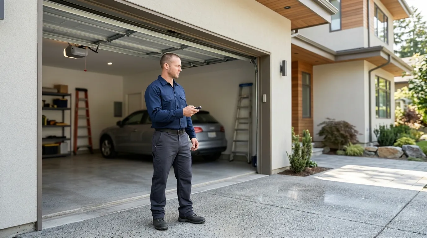 On-site diagnosis - Tracy garage door service