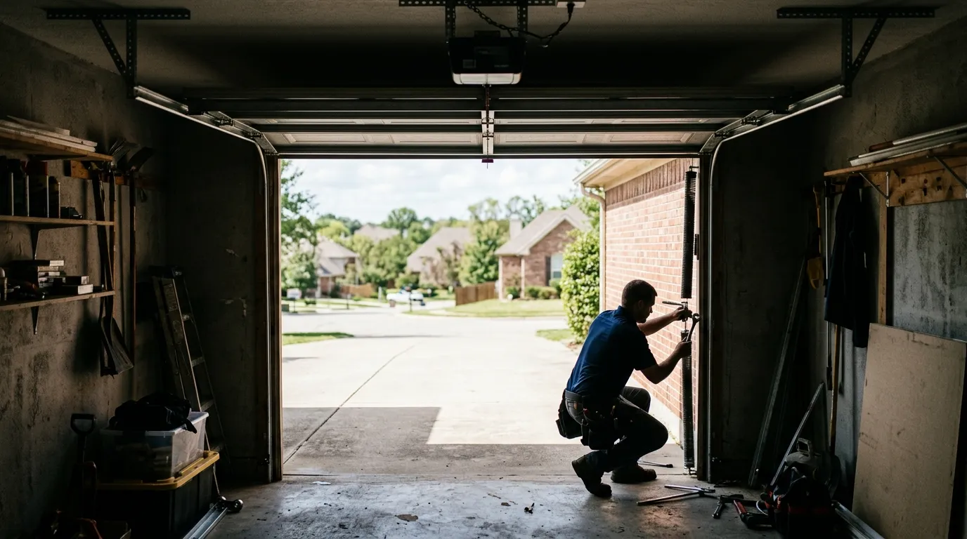 On-site diagnosis - Tracy garage door service