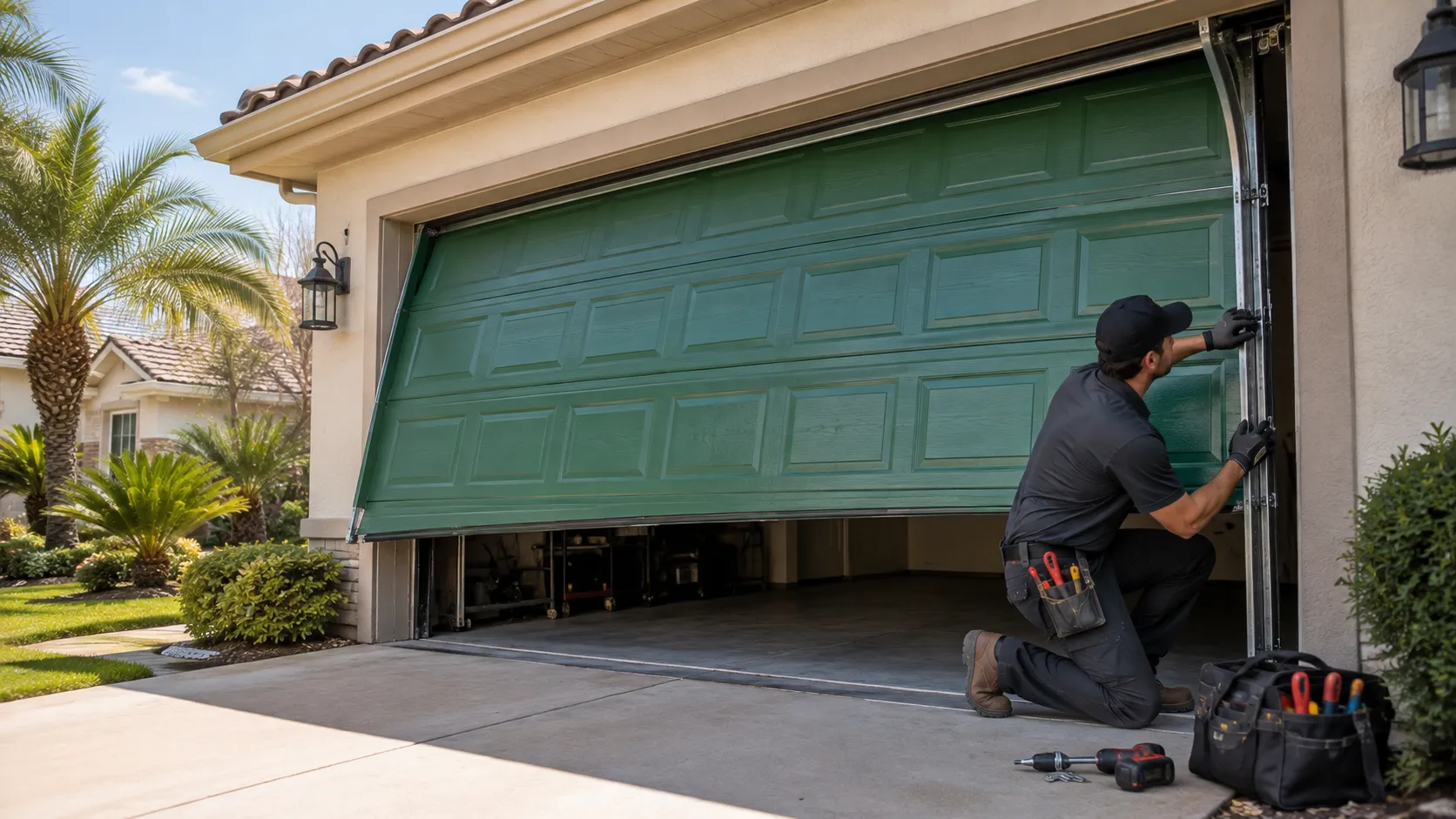 Tell us what’s wrong - Tracy garage door service