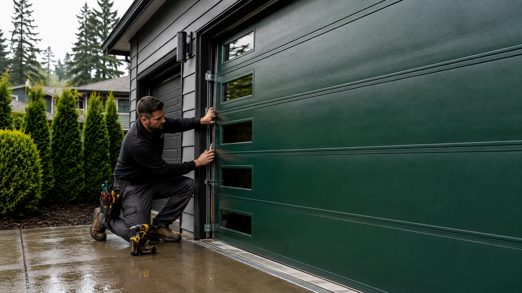 Tell us what’s wrong - Tracy garage door service