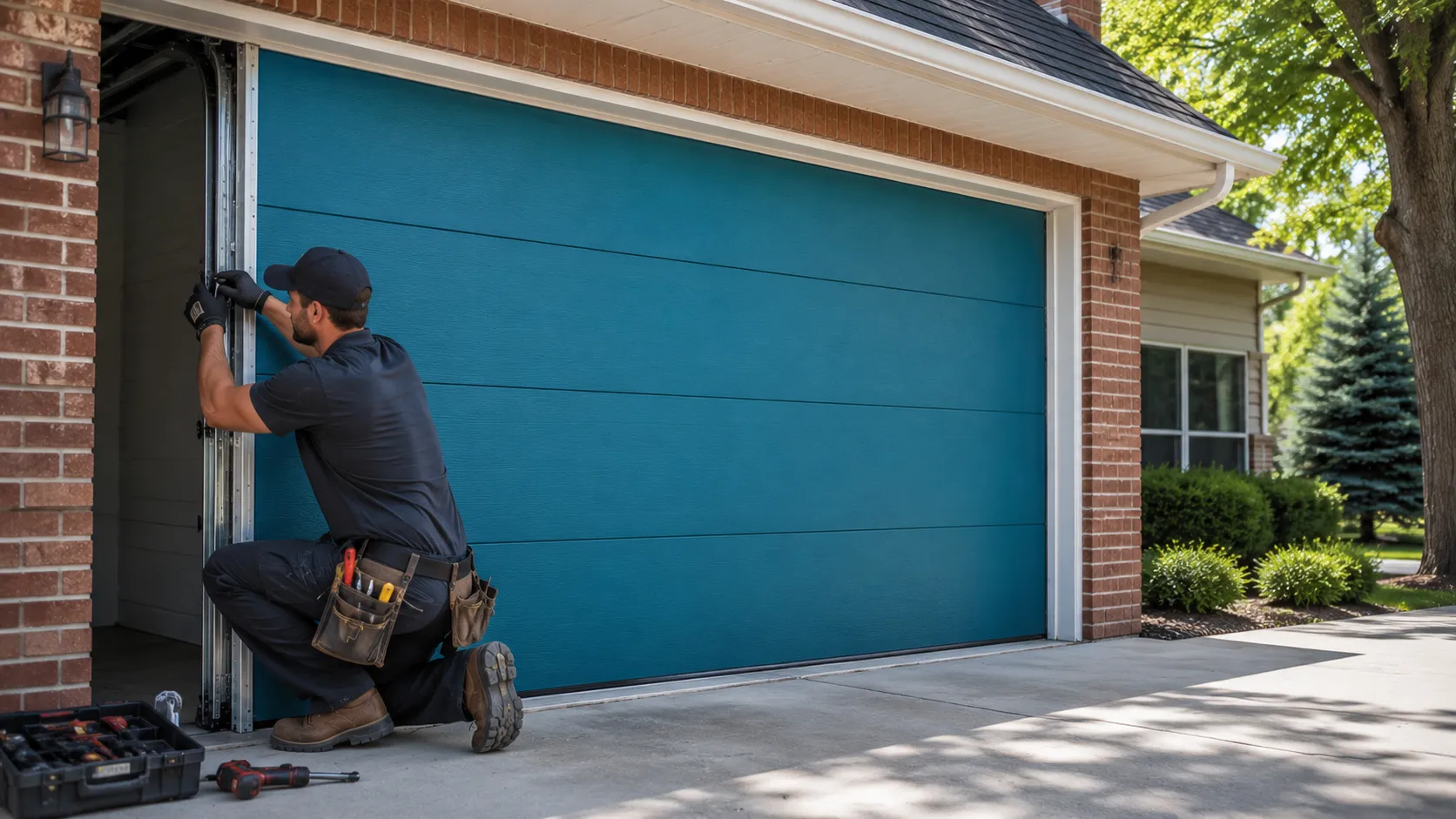Tell us what’s wrong - Tracy garage door service