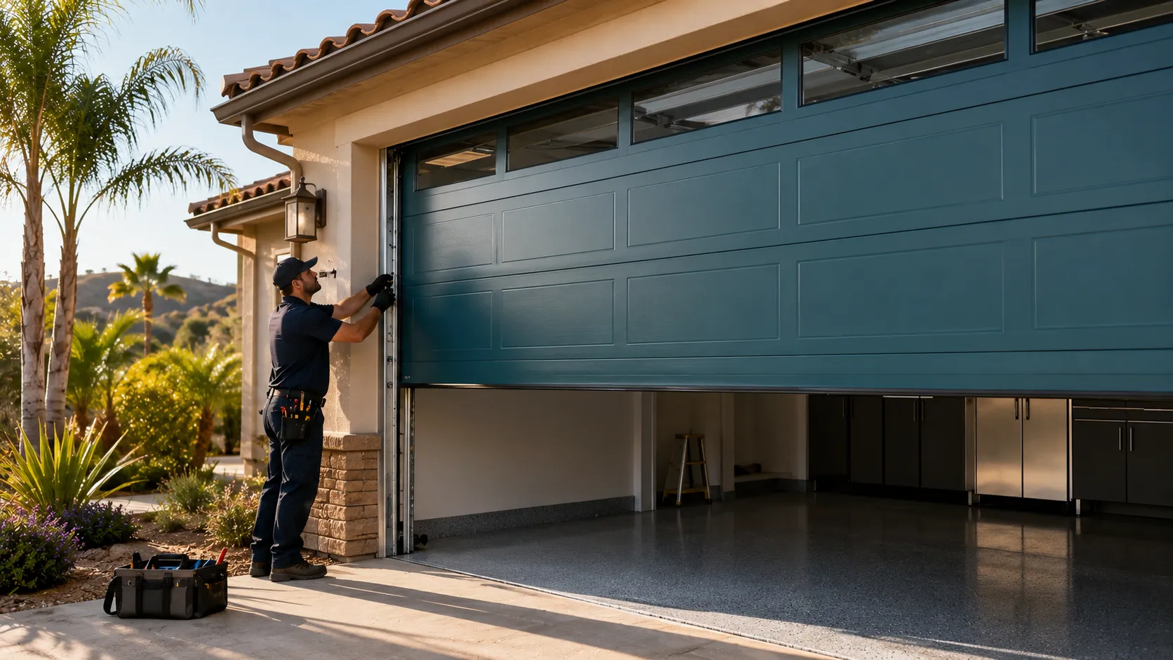 Tell us what’s wrong - Tracy garage door service